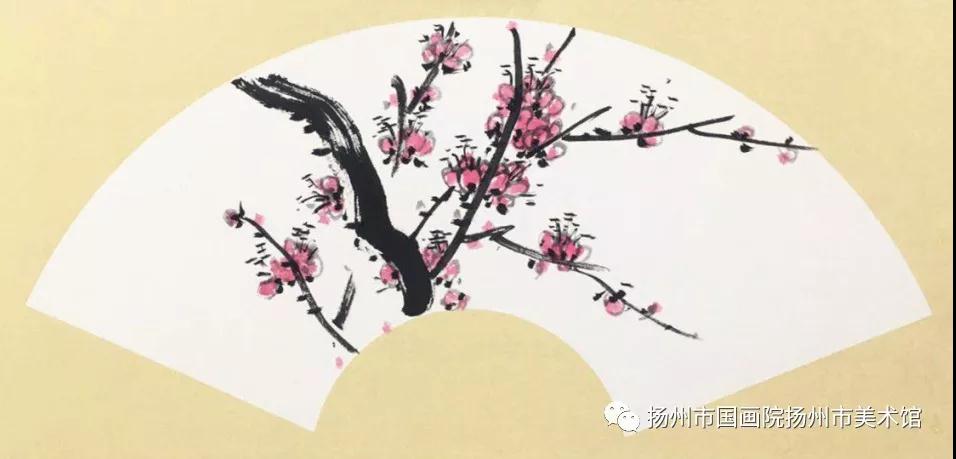 梅兰竹菊'——画在扇子上的四君子扬州市美术馆暑期公教系列活动”之